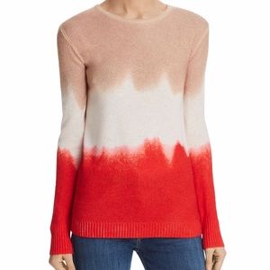 C By Bloomingdale's Dip-dye Cashmere Sweater NWT